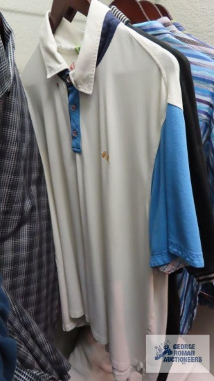 Robert Graham golf shirts, size 3X