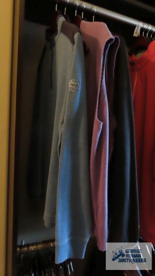 Golf sweater, vest, and sweaters, sizes XXL and 3XL