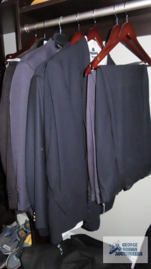 men's jacket and suit pants, size 4XL