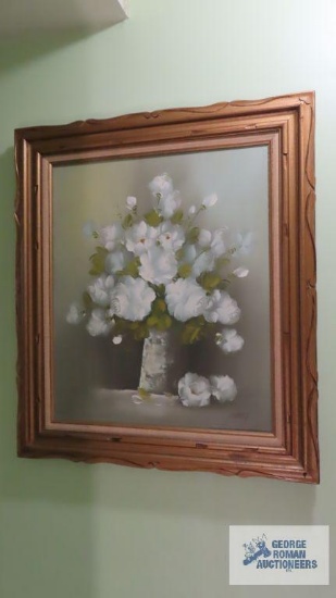 floral Oil on canvas by Fleet