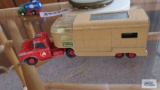 Dodge Tractor and Articulated Horse Van, 