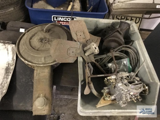 CARBURETOR AND OTHER PARTS