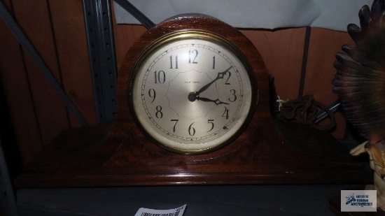 vintage Seth Thomas electrified mantle clock