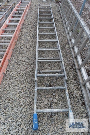 24 ft aluminum extension ladder