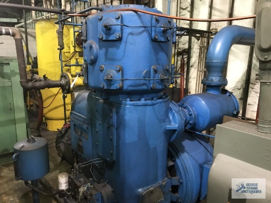 I-R AIR COMPRESSOR, BLUE PARTS ONLY, DISCONNECT AT WALL