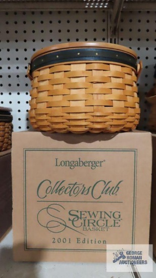 Longaberger sewing circle basket