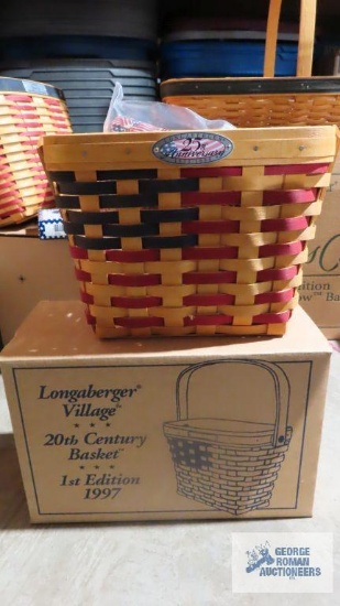 Longaberger 20th century flag basket
