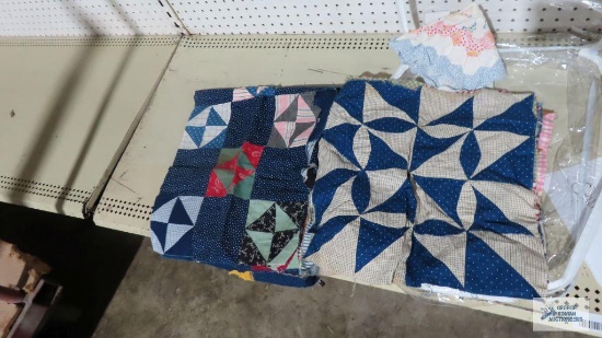 Vintage quilt squares