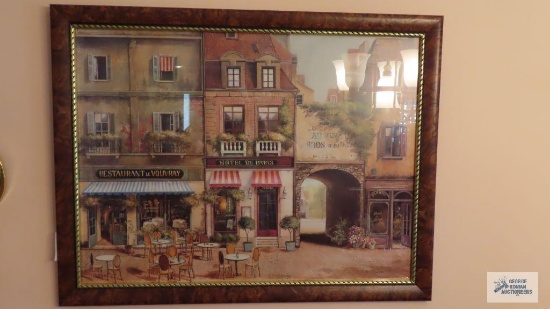 Italy scene print. see picture for artist name