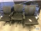 (3) BLACK SWIVEL CHAIRS
