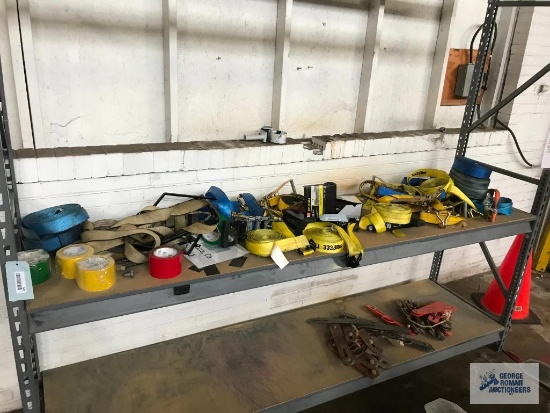 TIEDOWN STRAPS AND OTHER ITEMS
