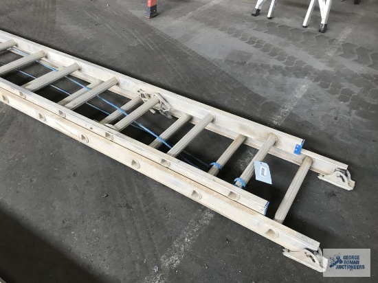 WERNER 28-FOOT ALUMINUM EXTENSION LADDER