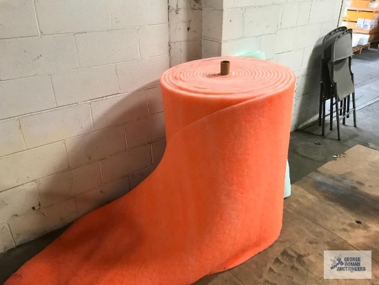 ROLL OF FIBERGLASS MATERIAL