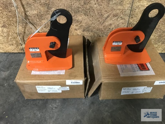 2 ENFORCE HORIZONTAL PLATE CLAMPS MODEL LHC