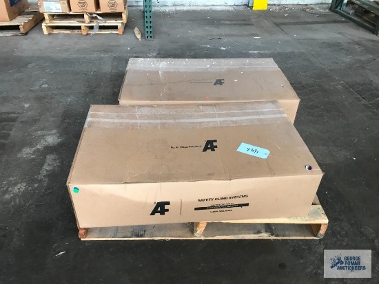 2 SAFETY CLIMB LADDER MOUNTS
