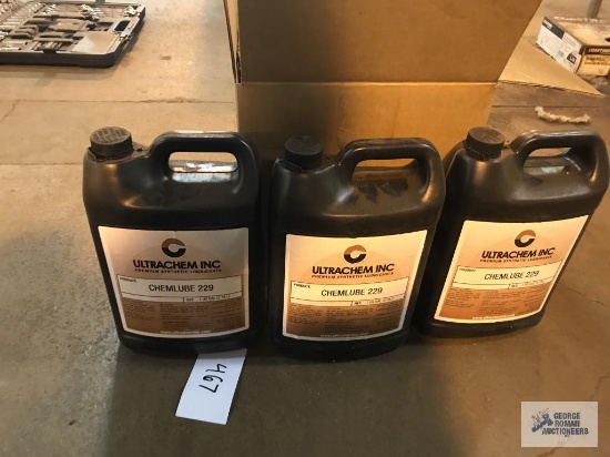 3 GALLONS OF LUBRICANT