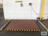 BRUECHBUHLER MODEL 7600 DIGITAL PLATFORM SCALE