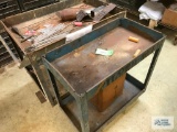 (2) METAL SHOP CARTS