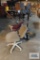 PEDESTAL FANS, CHAIRS