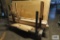 SHOP CART AND WOOD