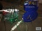 ULINE PLASTIC BANDING MACHINE WITH BANDING