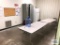 REFRIGERATOR, FOLDING TABLES - NO WATER COOLER