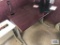 DESK, METAL SHELF, TABLE. CONTENTS AND...PHONE ARE NOT INCLUDED