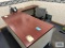 DESK, CHAIR, FOLDING TABLE. CONTENTS AND...PHONE ARE NOT INCLUDED