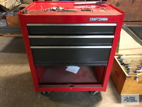 CRAFTSMAN TOOL BOX AND CONTENTS