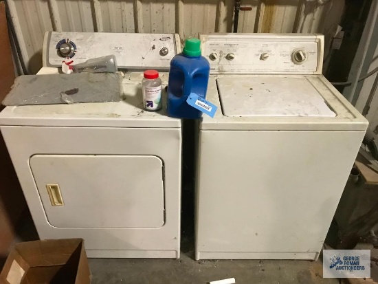 WASHER AND DRYER