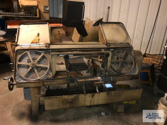 KALAMAZOO HORIZONTAL BAND SAW, MODEL 13AW. BAND SAW BLADES