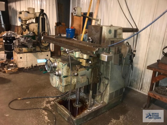KEARNEY & TRECKER MILL, MODEL 307-S12