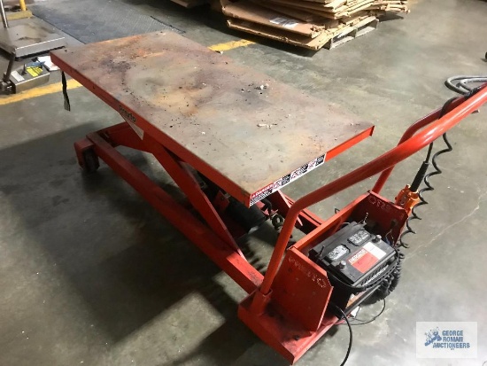 PRESTO LIFT TABLE, BATTERY OPERATED