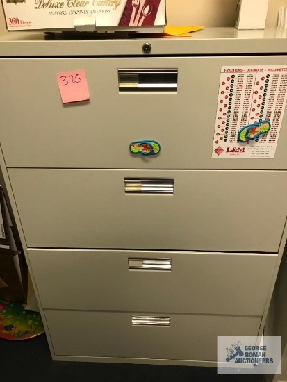 (2) FOUR DRAWER LATERAL FILES