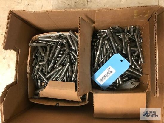 TITANIUM END MILLS, LARGE QUANTITY