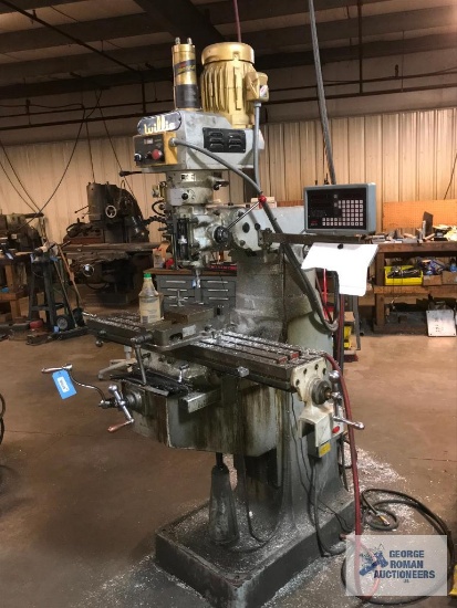 WILLIS MILLING MACHINE, 3 HP, WITH DIGITALS