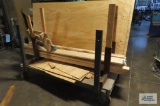 SHOP CART AND WOOD