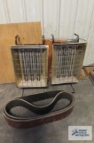 (2) INFRARED HEATERS
