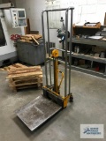 MANUAL DIE CART