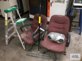 CHAIRS AND BROOM