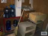 STEEL CART AND TABLE, NO CULLIGAN PARTS