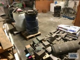 SCRAP METAL ON (5) PALLETS. METALLIC AND NON METALLIC.