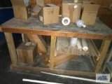 SHRINK WRAP AND WHITE DOCK TAPE