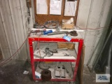STEEL CART AND MISC.