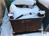 STEEL BOX WITH SCRAP