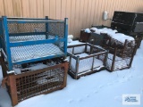 (4) WIRE CAGES