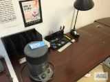 LAMPS, PRINTER, MONITOR, OFFICE ITEMS