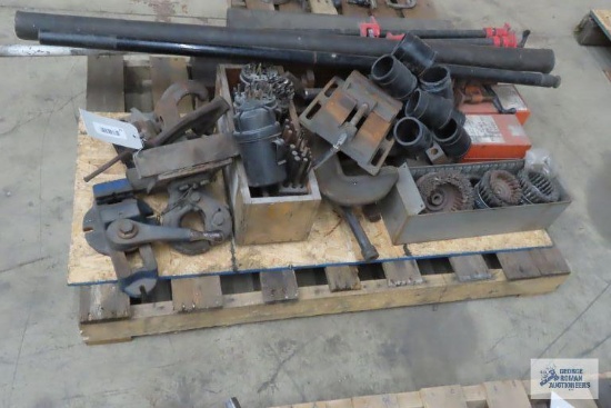 DRILL BIT, HITCHES, CLAMPS, ETC.