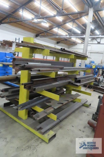 STEEL INVENTORY AND RACK
