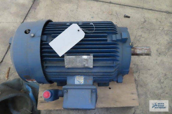 SIEMENS 20HP MOTOR